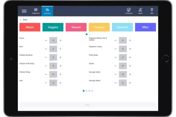 Zenput Food Prep Labeling | Zenput